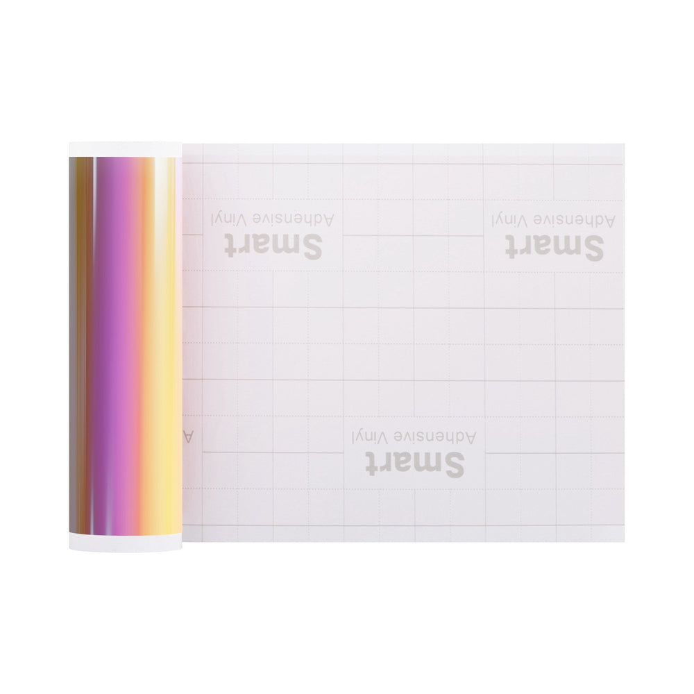 13" Holographic Adhesive Smart Vinyl 1.52m roll - Suitable for Cricut Maker 3, 4 and Explore 3