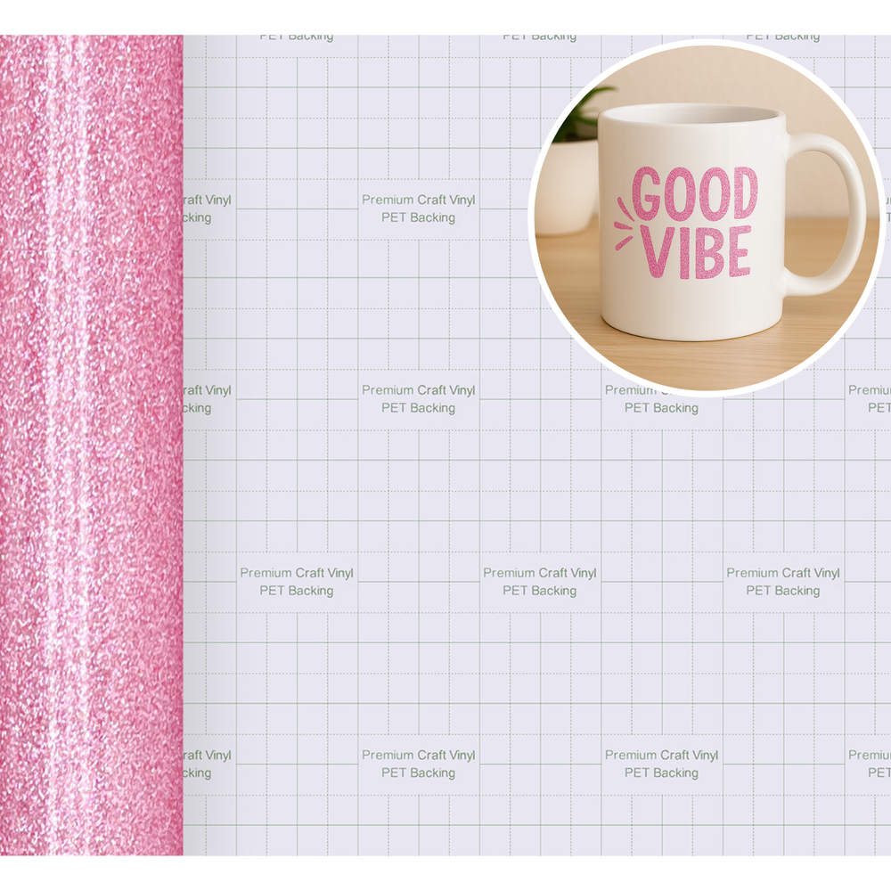 Glossy Shimmer Smooth - Permanent Adhesive Vinyl