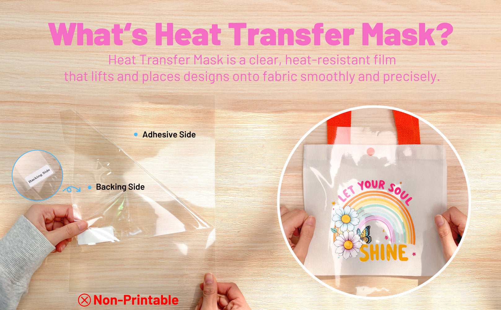 TeckWrap Heat Transfer Vinyl Mask – A4