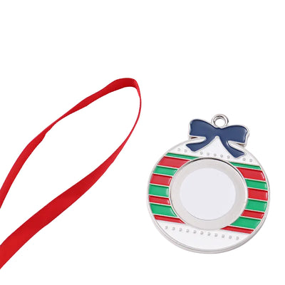 Christmas Ornament Coloured - Sublimation Blank