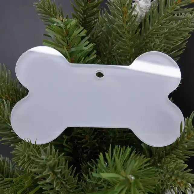 Christmas Ornament Plain - Acrylic Sublimation Blank