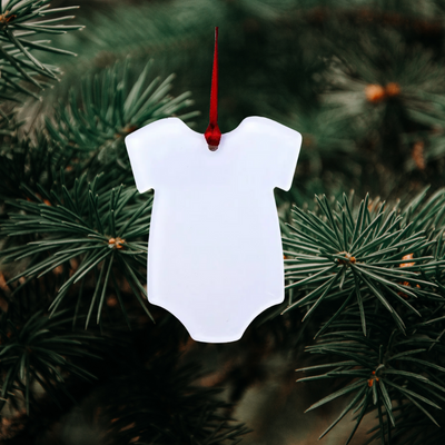 Christmas Ornament Plain - Acrylic Sublimation Blank