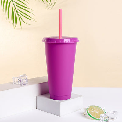 24oz Coloured Plastic Cup - Blank