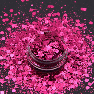 Mix Chunky Glitter – 55g Shaker Bottle