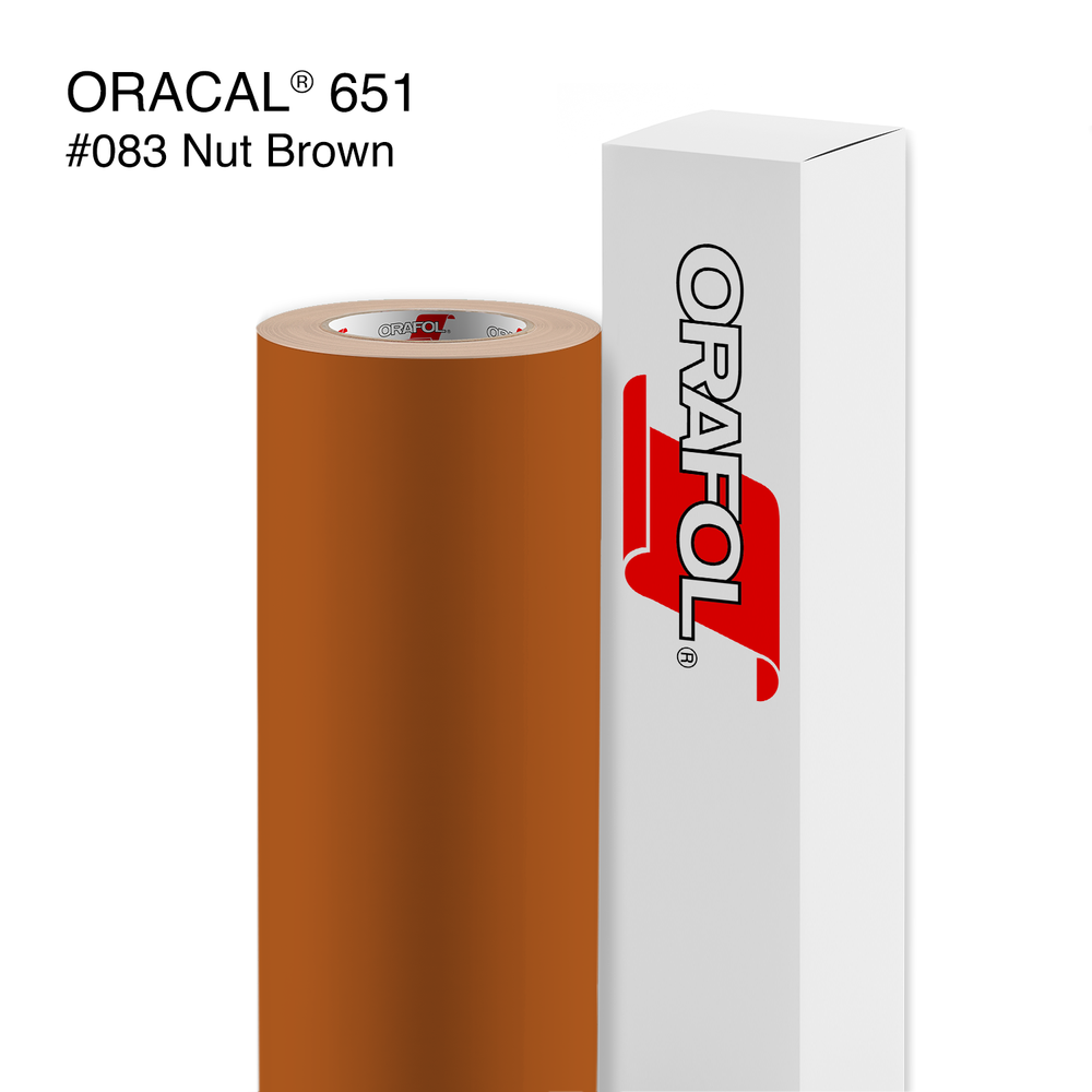 Oracal® 651 - Glossy Permanent Adhesive Vinyl