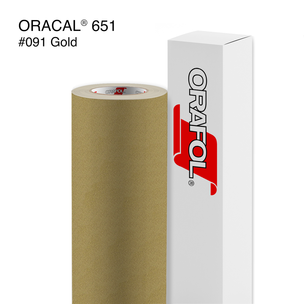 Oracal® 651 - Glossy Permanent Adhesive Vinyl