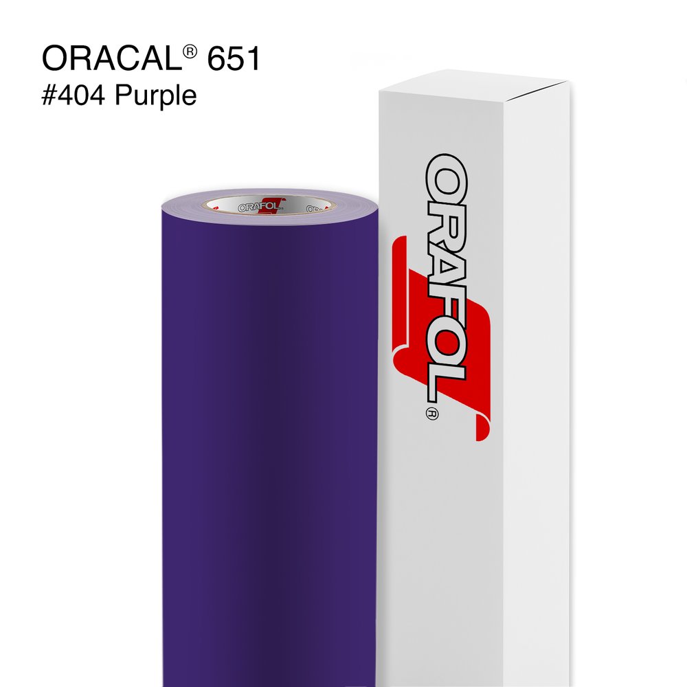 Oracal® 651 - Glossy Permanent Adhesive Vinyl