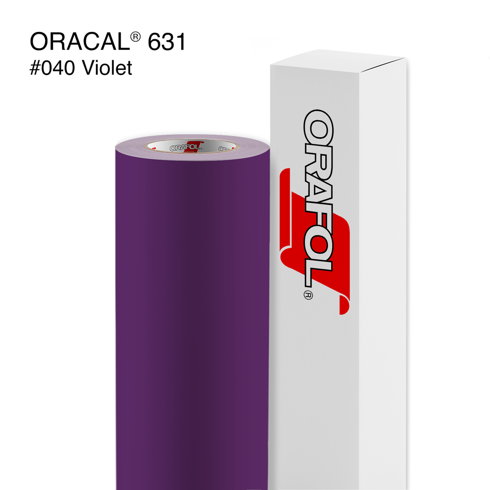 Oracal® 631 - Matte Permanent (Removable) Adhesive Vinyl