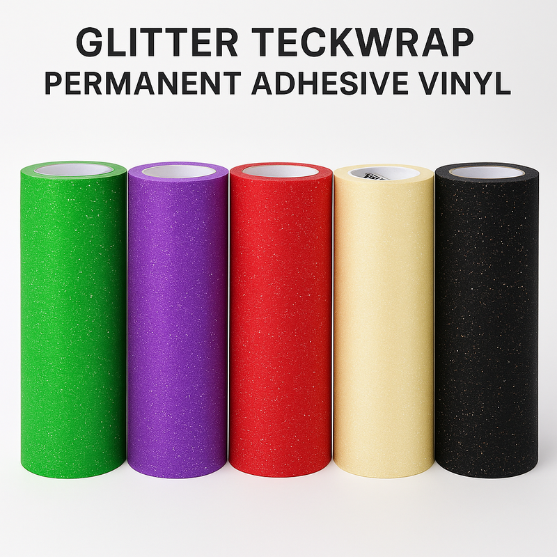 Glitter - TeckWrap Permanent Adhesive Vinyl