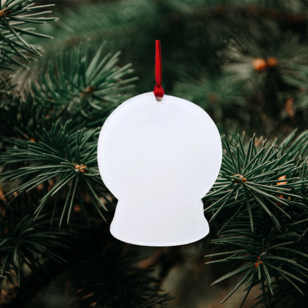 Christmas Ornament Plain - Acrylic Sublimation Blank