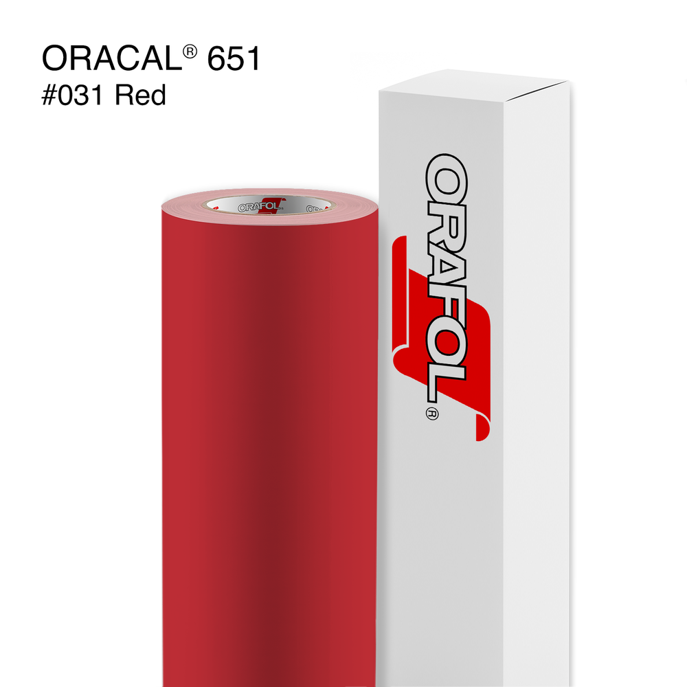 Oracal® 651 - Glossy Permanent Adhesive Vinyl