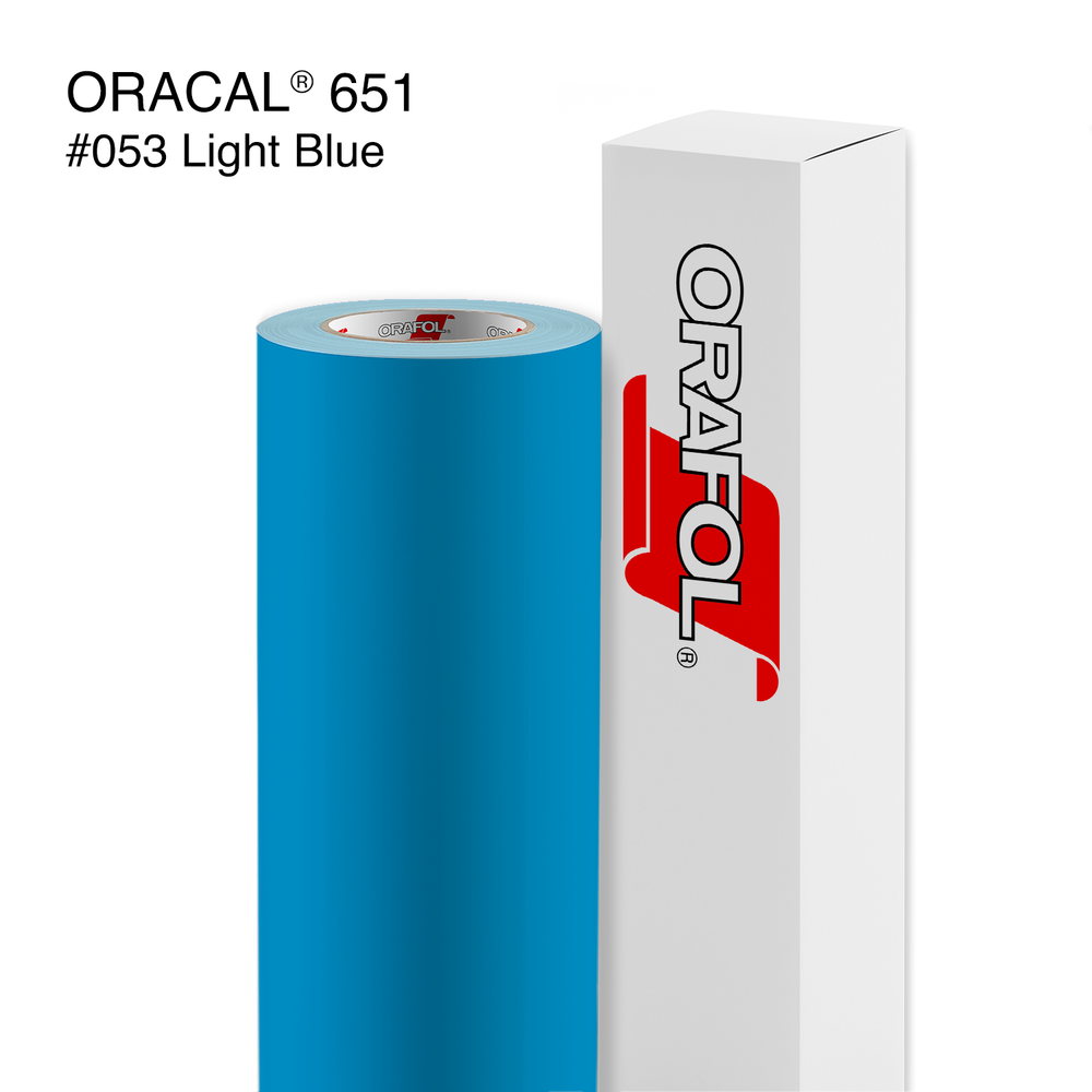 Oracal® 651 - Glossy Permanent Adhesive Vinyl