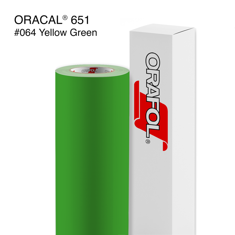 Oracal® 651 - Glossy Permanent Adhesive Vinyl