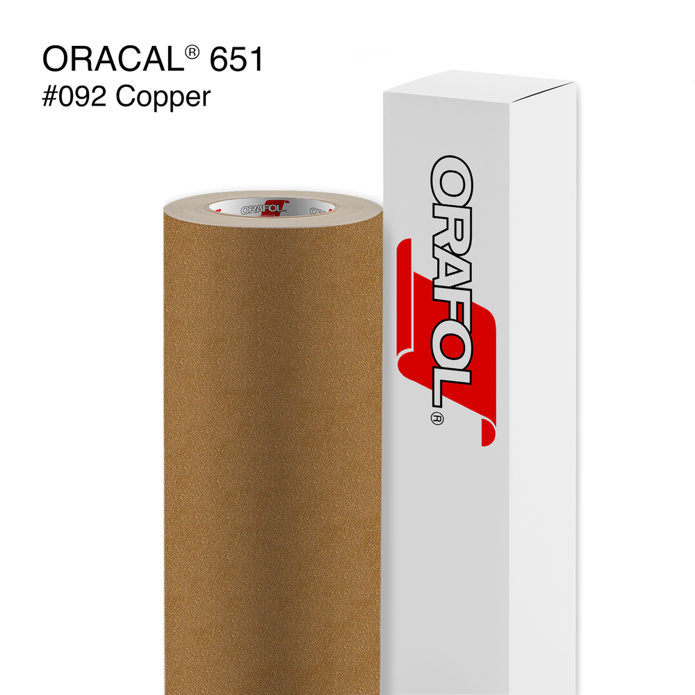 Oracal® 651 - Glossy Permanent Adhesive Vinyl