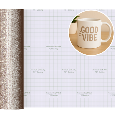 Glossy Shimmer Smooth - Permanent Adhesive Vinyl