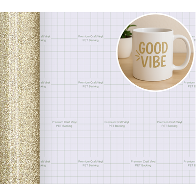 Glossy Shimmer Smooth - Permanent Adhesive Vinyl