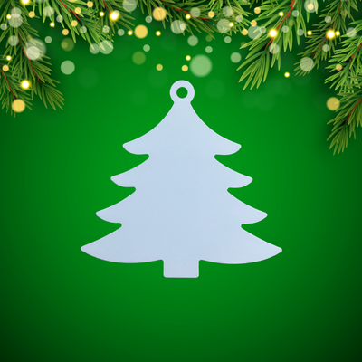 Christmas Ornament Plain - Sublimation Blank