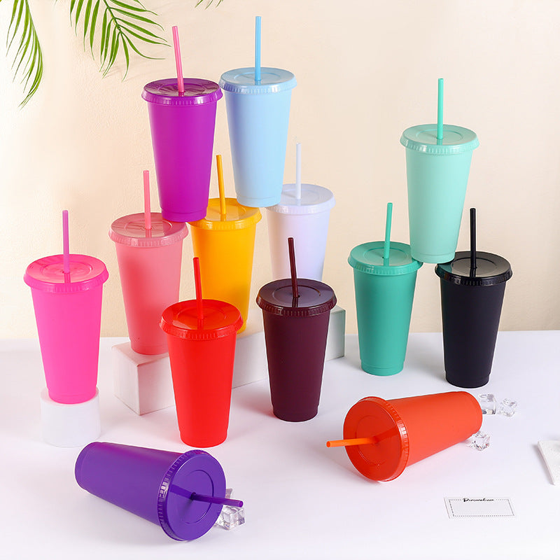 24oz Coloured Plastic Cup - Blank