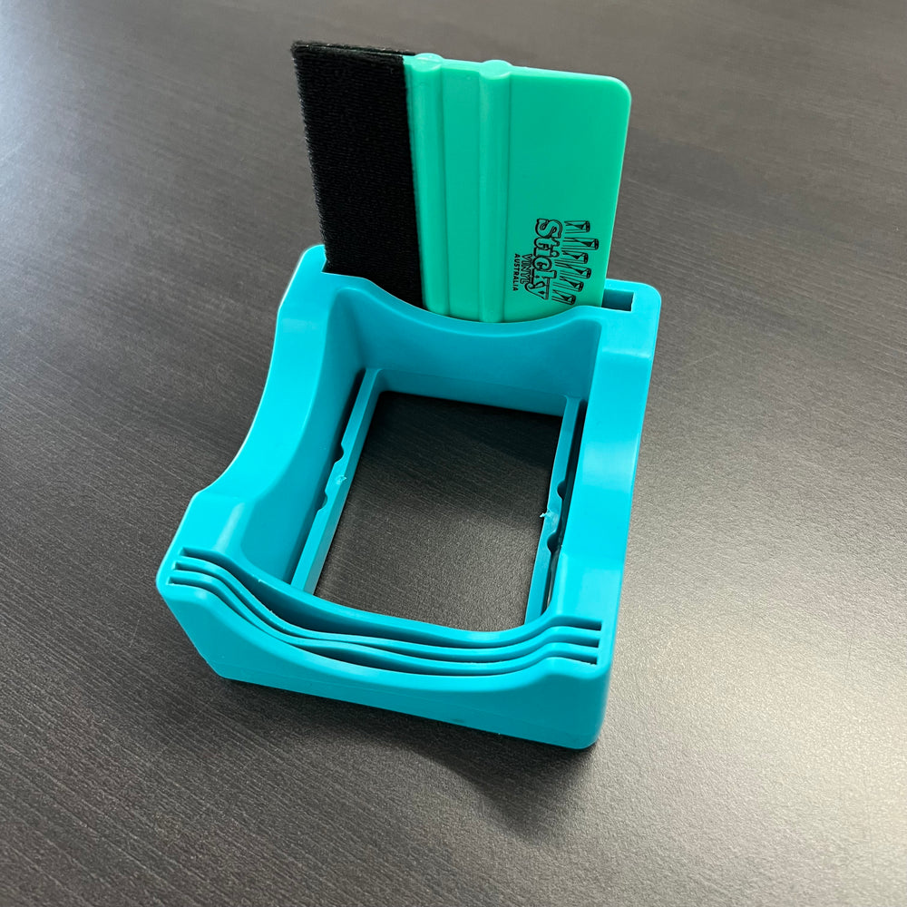 Silicone Glass/Tumbler Holder and Scraper - Second Generation