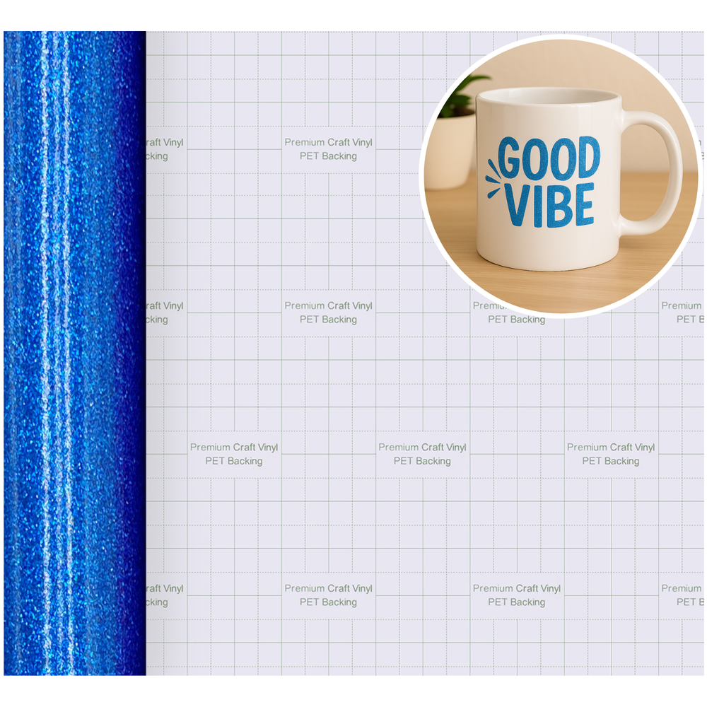 Glossy Shimmer Smooth - Permanent Adhesive Vinyl