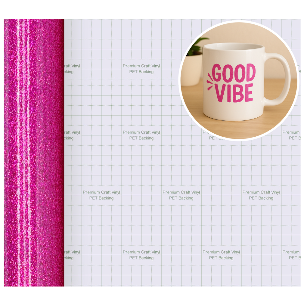 Glossy Shimmer Smooth - Permanent Adhesive Vinyl