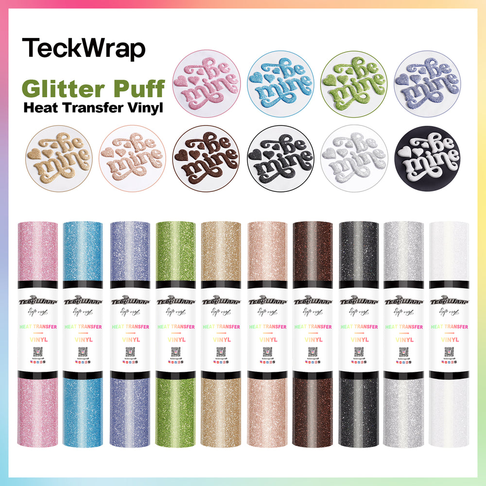 Glitter Puff - TeckWrap Heat Transfer Vinyl