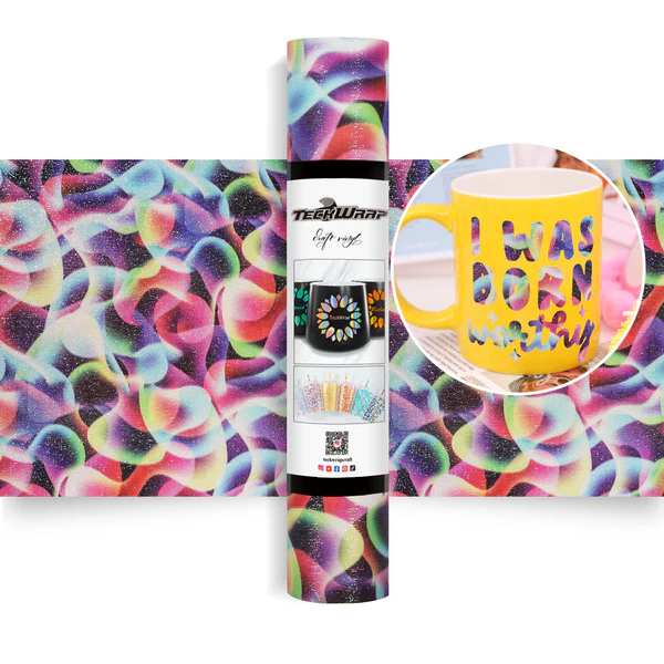 Glitter Brushed - TeckWrap Permanent Adhesive Vinyl