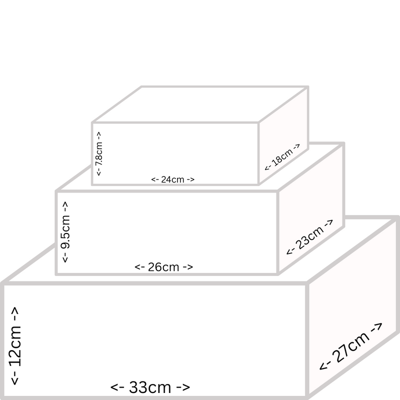 Magnetic Lid Gift Hamper Box - Blank