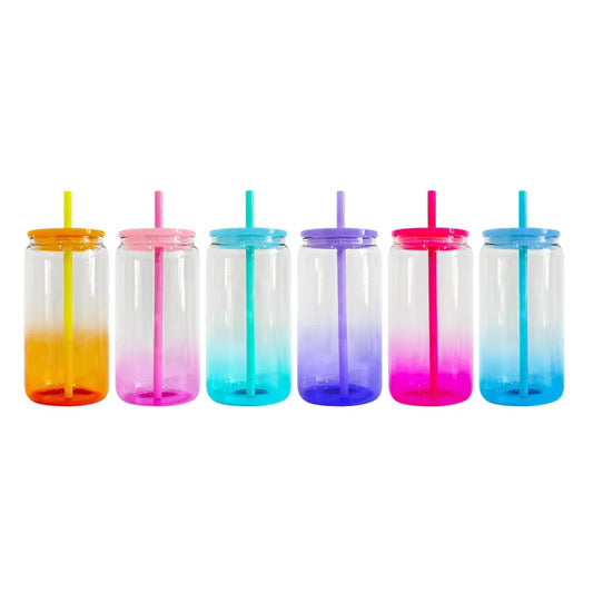 16oz Libbey Ombre Glass Tumbler - Sublimation Blank
