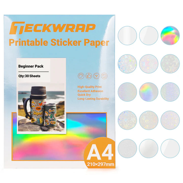 Printable Sticker Vinyl (Inkjet) - TeckWrap