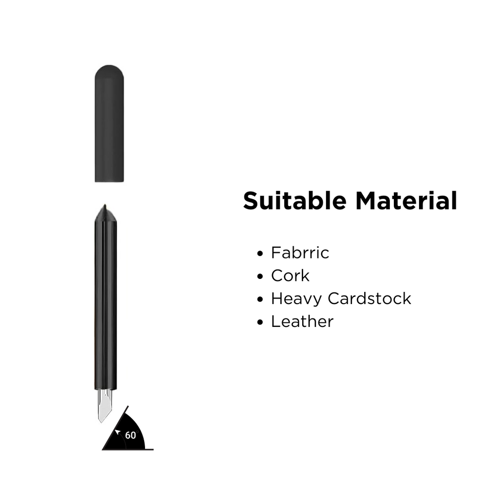 60° Deep Point Blade 3 pack - Suitable for Cricut Maker, Air and Explore