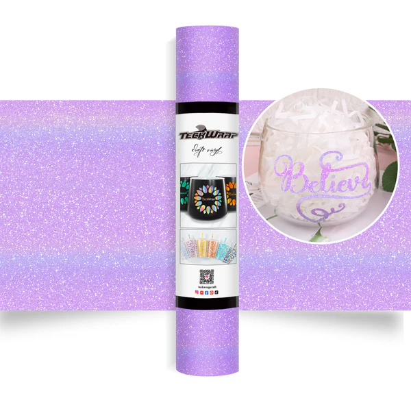 Colourful Glitter - TeckWrap Permanent Adhesive Vinyl