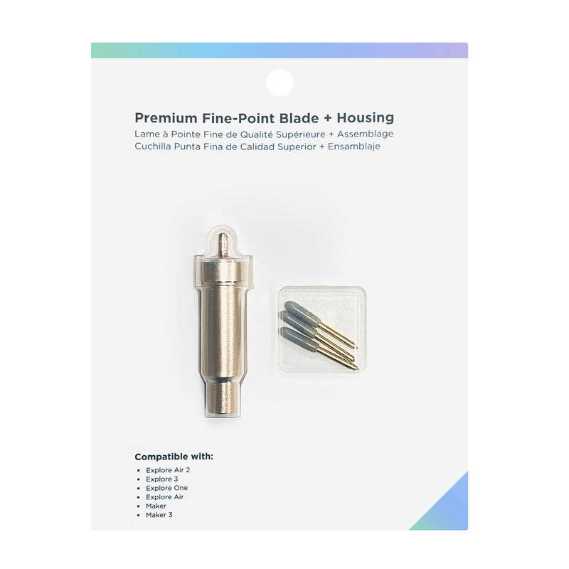 Fine Point Blade + Housing - Suitable for Cricut Maker, Explore and Air