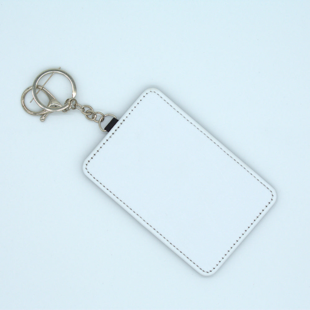 Luggage Tag / Card Wallet Keyring - Blank Sublimation