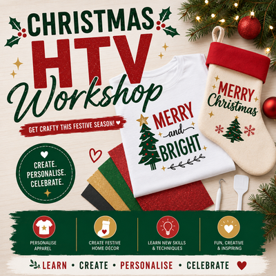 Christmas Heat Transfer Vinyl Workshop