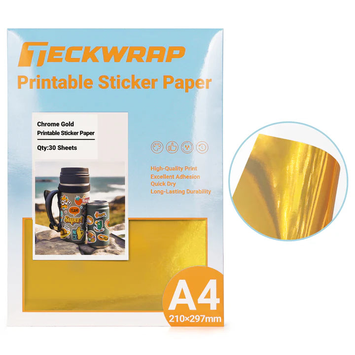 Printable Sticker Vinyl (Inkjet) - TeckWrap