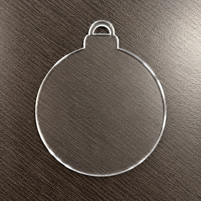 Acrylic Bauble Shapes - Blank