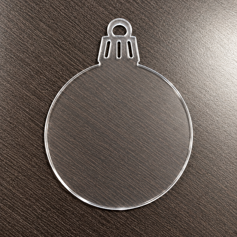 Acrylic Bauble Shapes - Blank