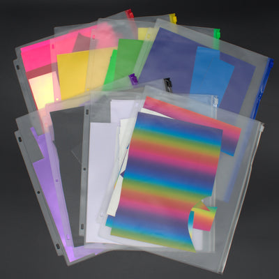 PVC Vinyl Storage Sleeves 8 Pack