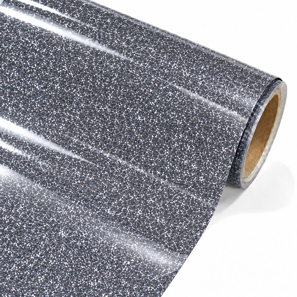 Glitter - Heat Transfer Vinyl - Custom Length