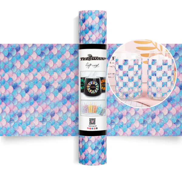 Glitter Brushed - TeckWrap Permanent Adhesive Vinyl