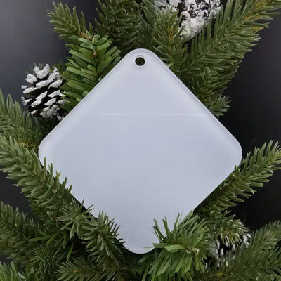 Christmas Ornament Plain - Acrylic Sublimation Blank