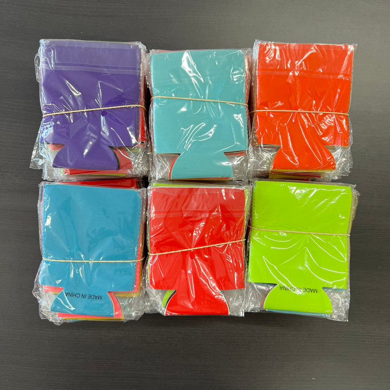 Neoprene Can Cooler Bundle - Blank - Clearance