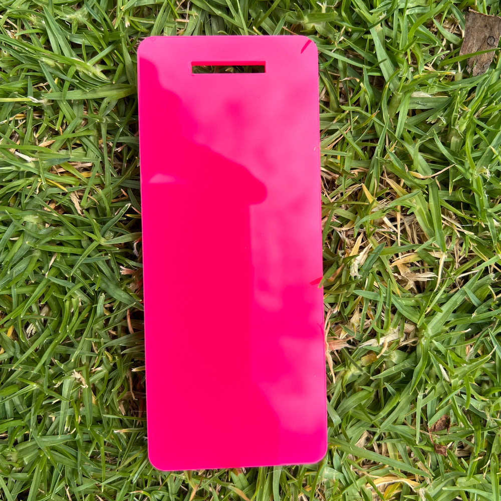 Acrylic Bag Tag - Blank