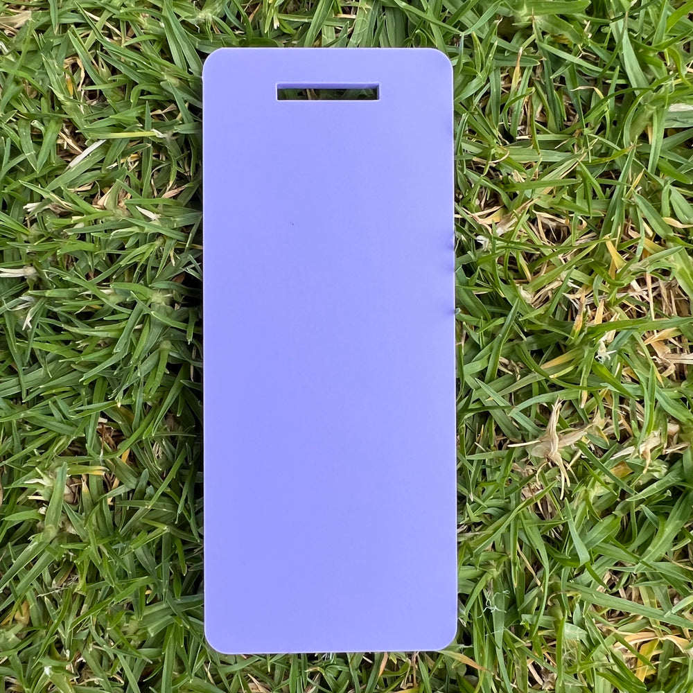 Acrylic Bag Tag - Blank