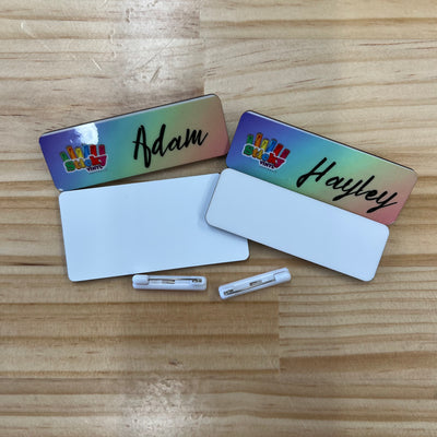 Name Badge - Sublimation Blank