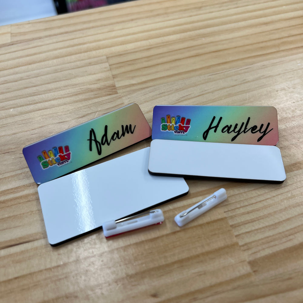 Name Badge - Sublimation Blank