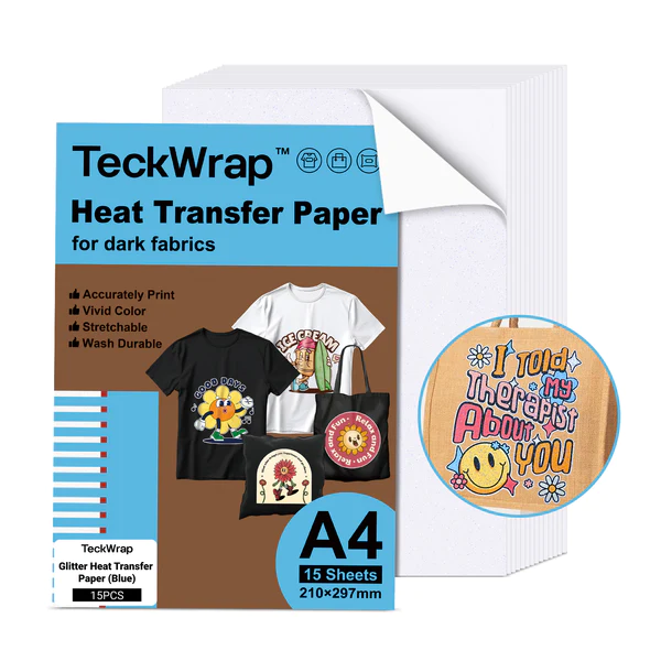 Printable Heat Transfer Paper (Inkjet) TeckWrap – Sticky Vinyl