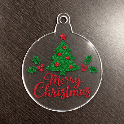 Acrylic Bauble Shapes - Blank