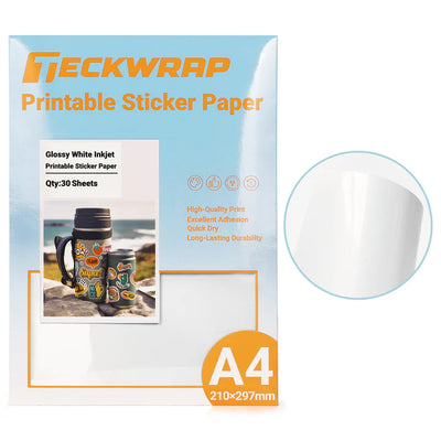 Printable Sticker Vinyl (Inkjet) - TeckWrap